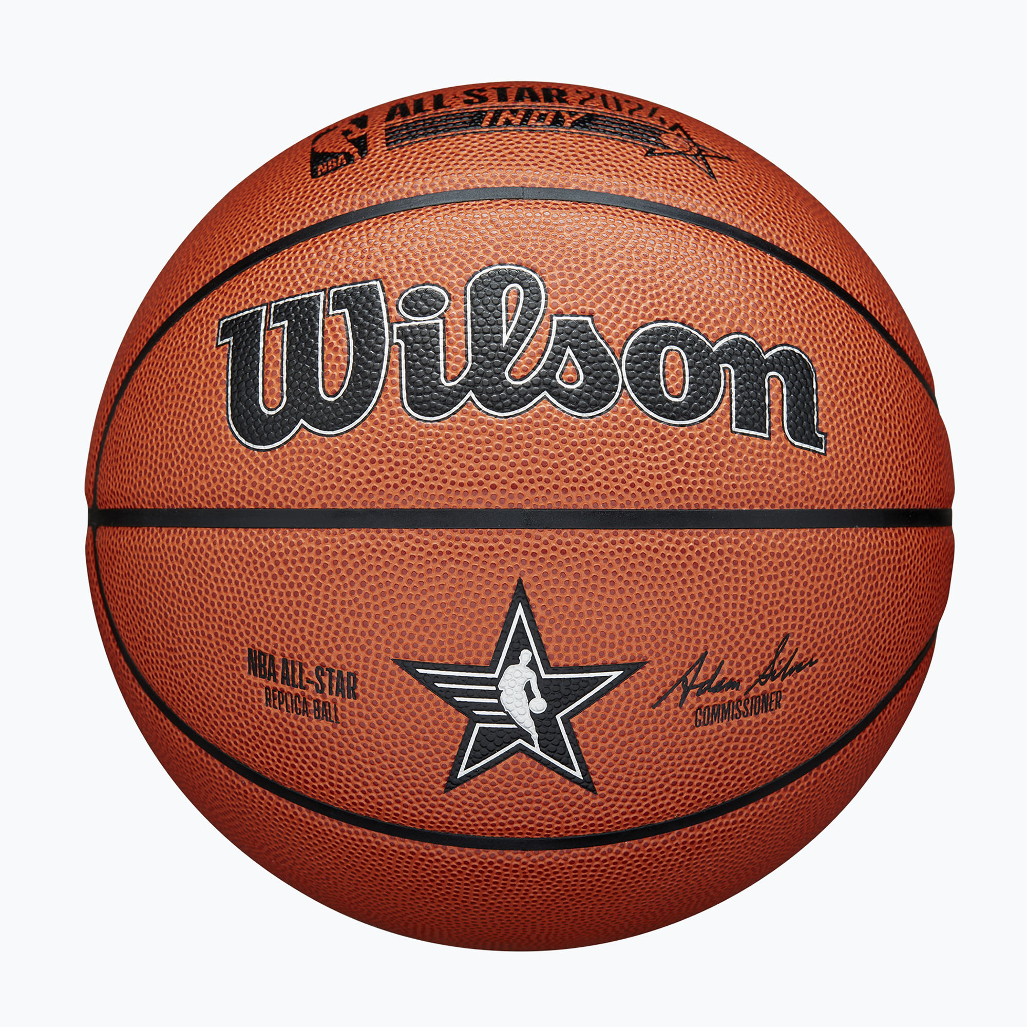 Wilson 2024 NBA All Star Replica basketball + box brown size 7