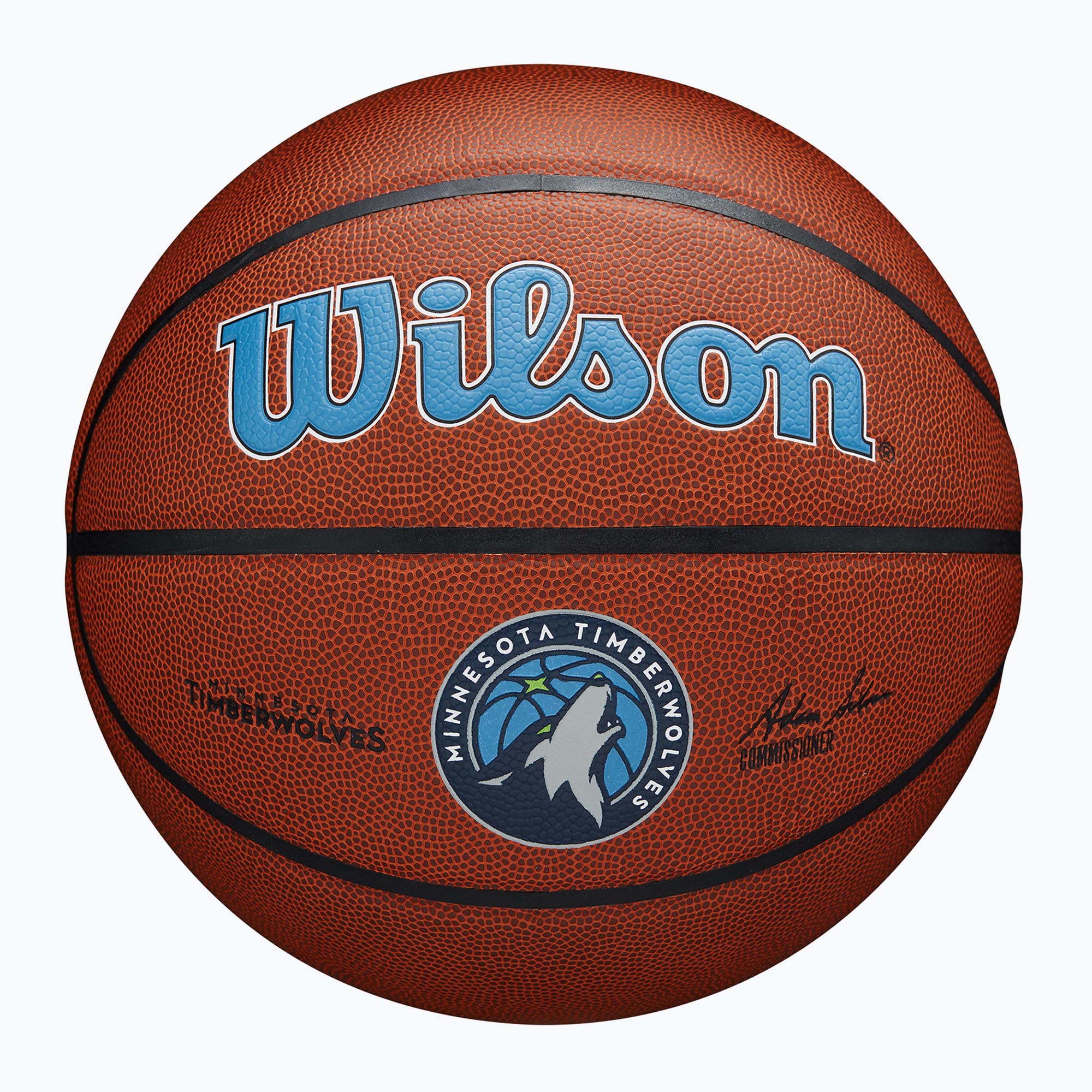 Basketball Wilson NBA Team Alliance Minnesota Timberwolves brown size 7 (7)
