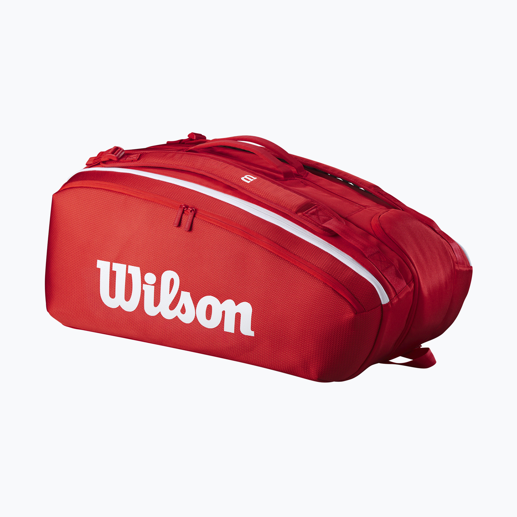 Tennis bag Wilson Super Tour Red 15PK red (76 x 45 x 34 cm)
