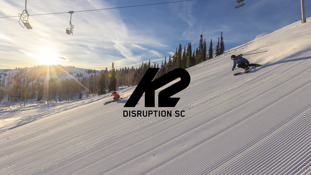 K2 Disruption SC + M3 11 Compact downhill skis green 10G0003.142.1