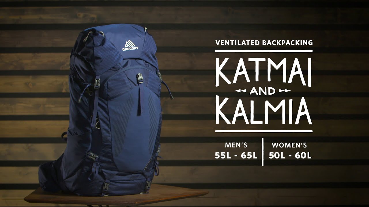 Gregory Katmai 55 l hiking backpack black 47J*09003