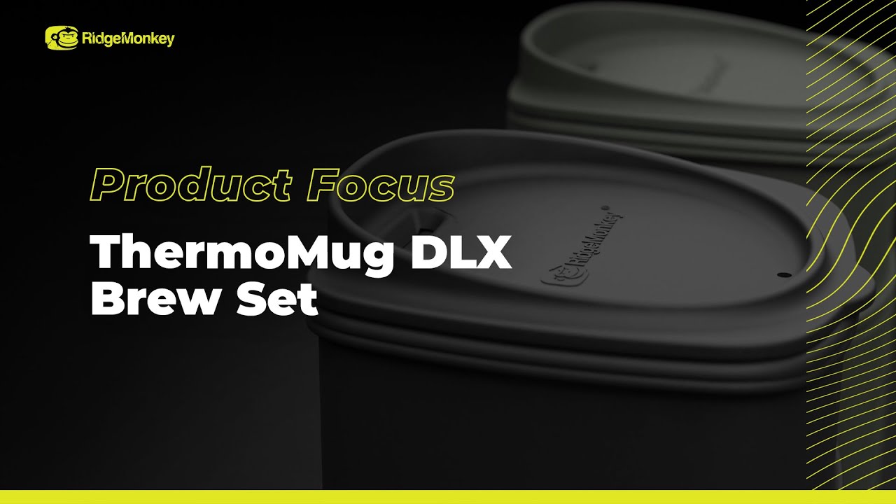 RidgeMonkey ThermoMug DLX Brew Set mug green RM419