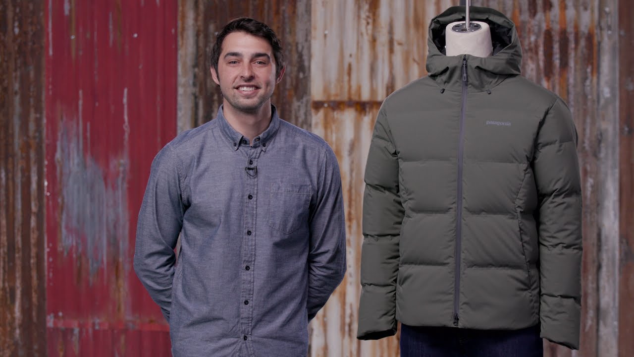 Men's Patagonia Jackson Glacier down jacket black