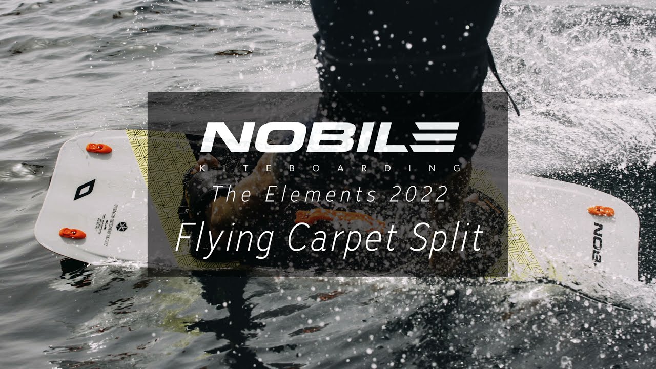 Nobile Flying Carpet Split kiteboard black-grey K22