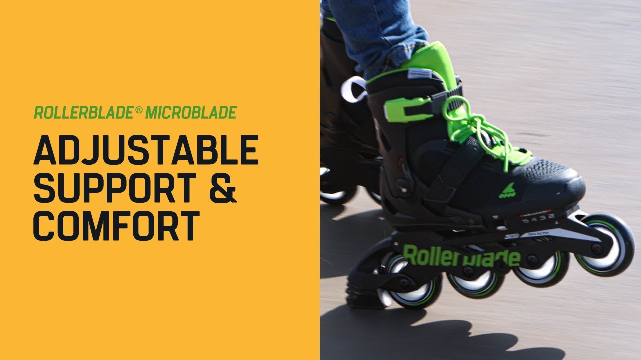 Rollerblade Microblade children's roller skates black 7957200741