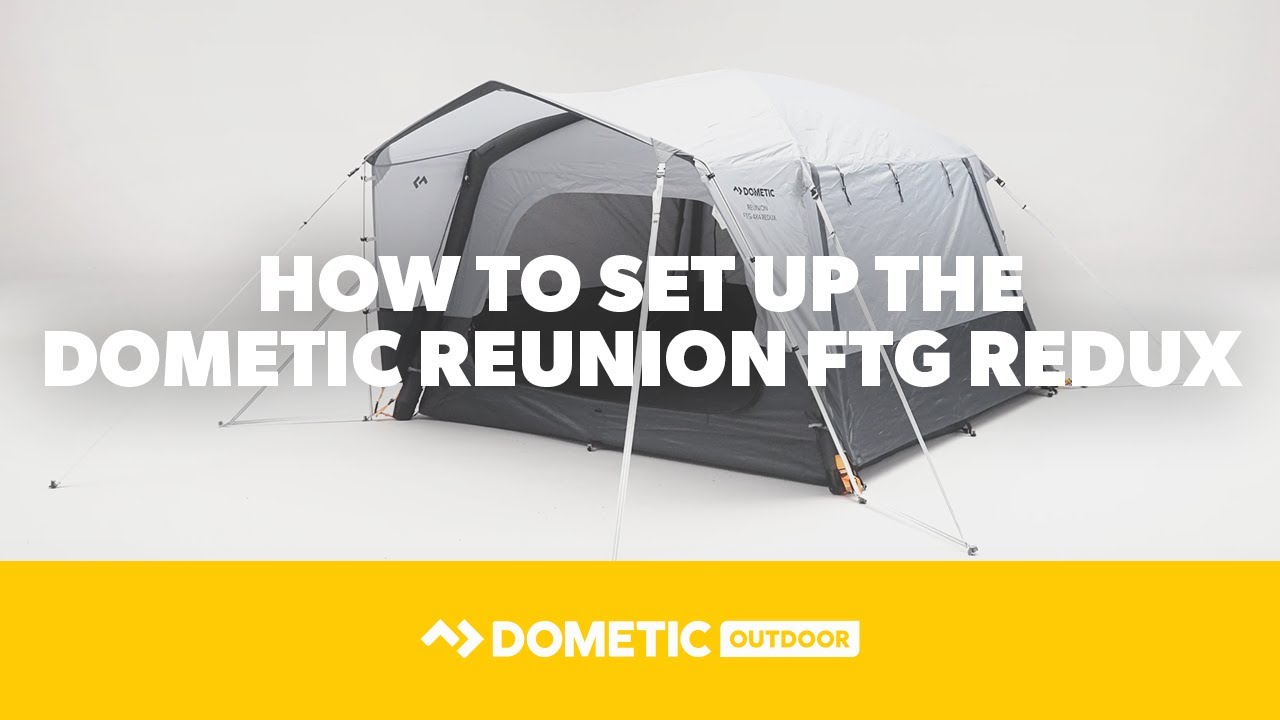 Dometic Reunion Ftg 4X4 Redux salt/mist 4-person camping tent