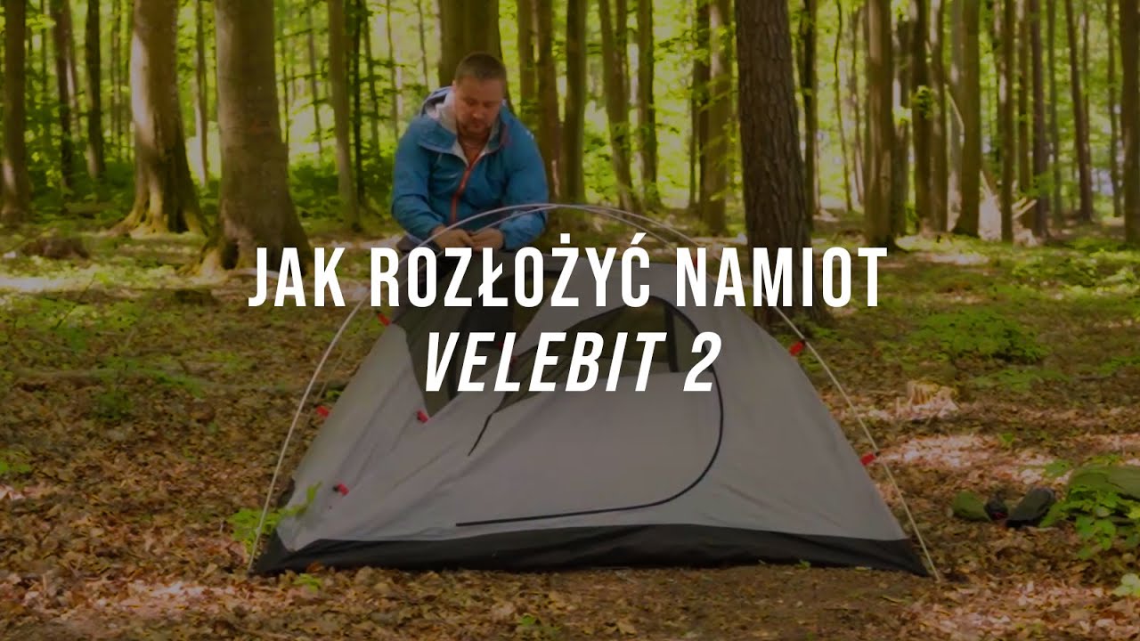 Alpinus Velebit 2 2-person hiking tent green