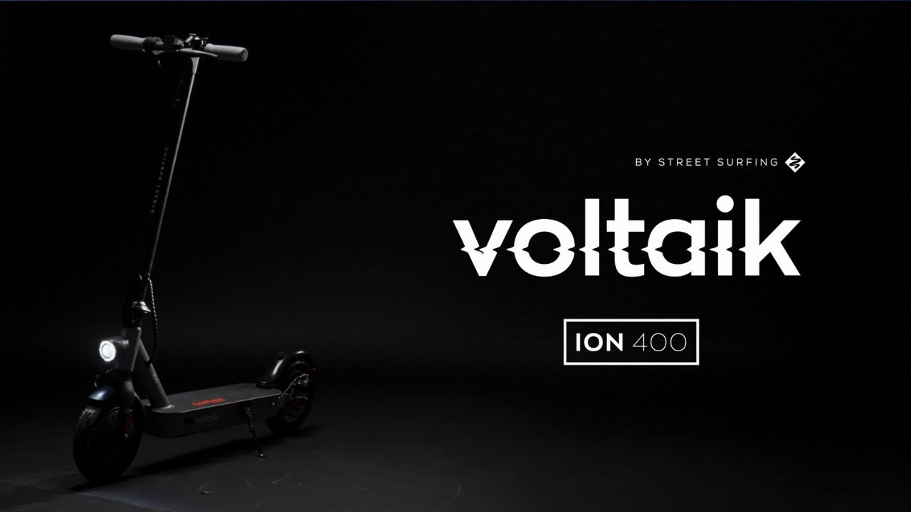 Street Surfing Voltaik Ion 400 electric scooter grey