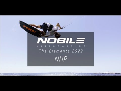 Nobile NHP kitesurfing board orange K22