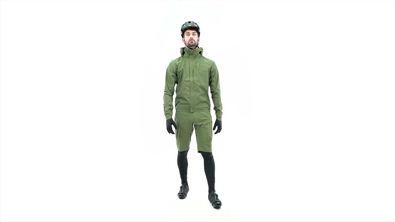 Men's cycling jacket Endura GV500 Waterproof olive green