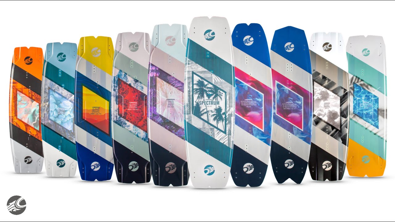 Cabrinha Spectrum blue and white kiteboard K2TTSPCTM136XXX