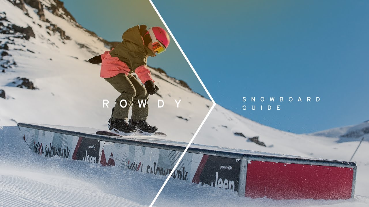 Children's snowboard HEAD Rowdy blue-red 336620