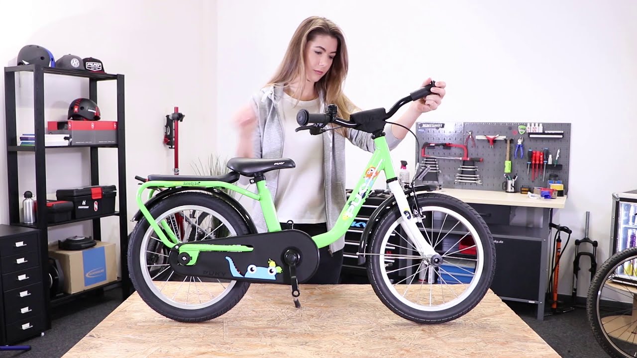 PUKY Steel 16 children's bike lovely pink