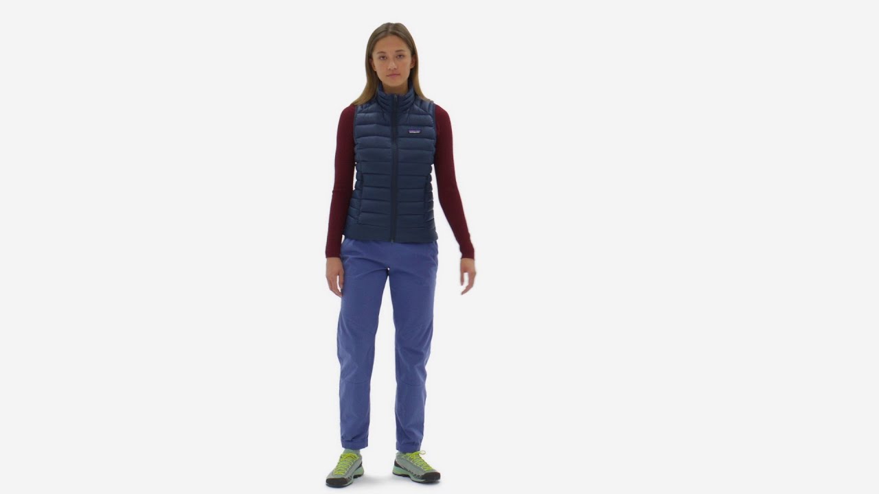 Patagonia women's vest Down Sweater night plum