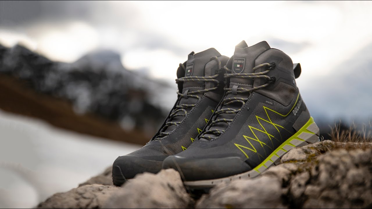 Dolomite men's trekking boots Croda Nera Hi GTX grey