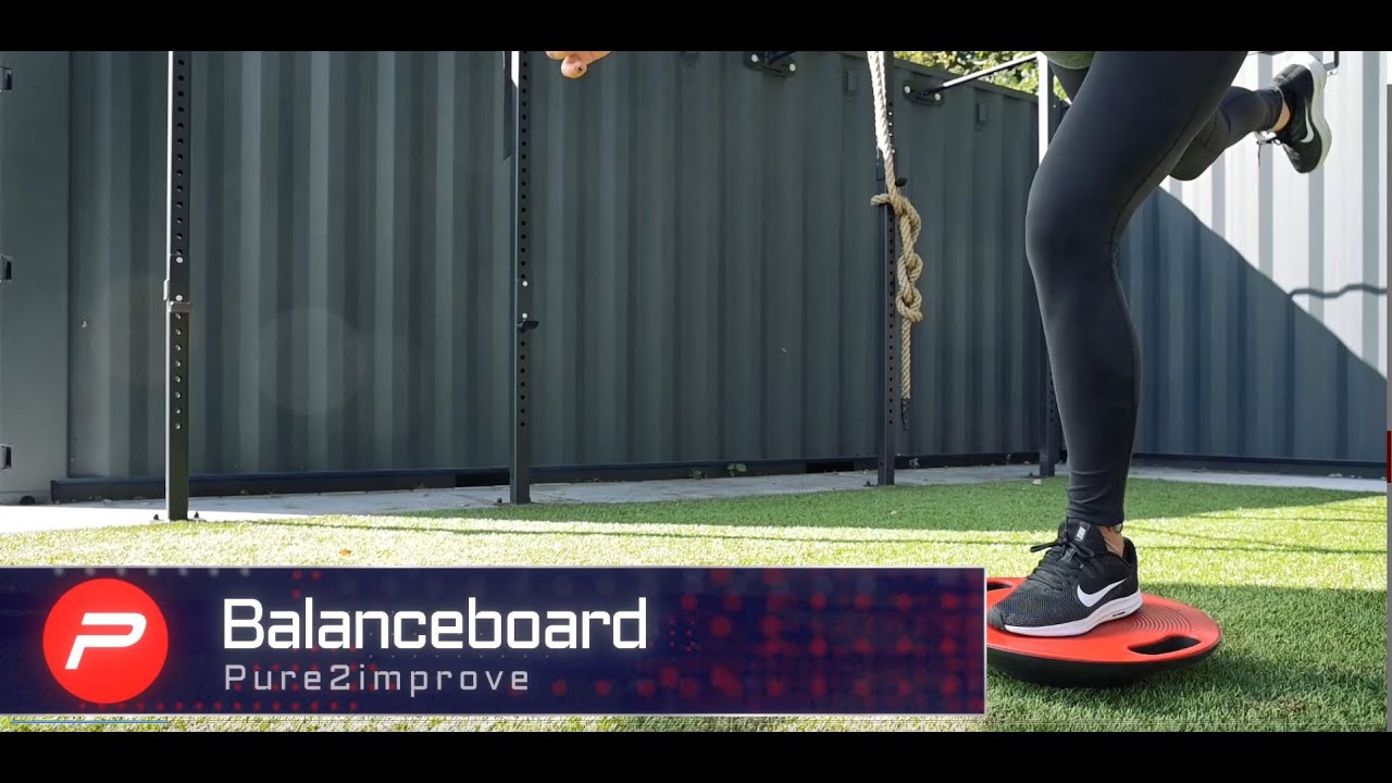 Pure2Improve Balance Board red/black 3593 balance platform