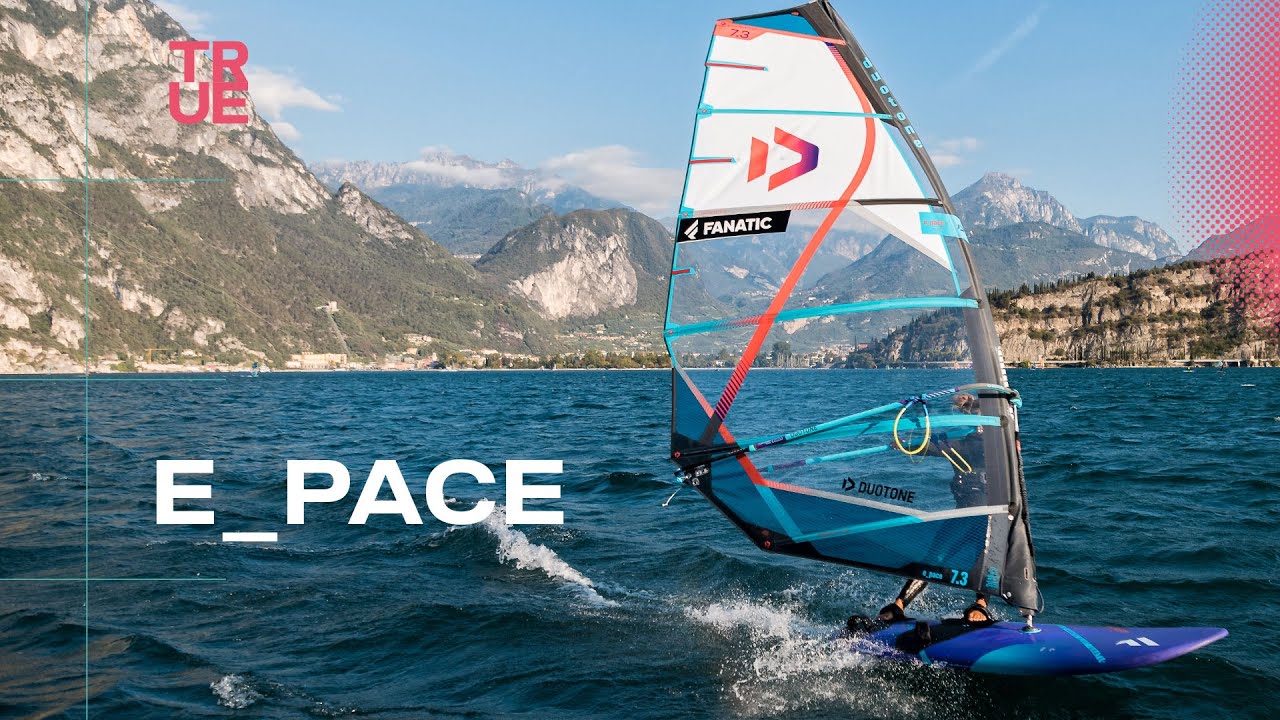 DUOTONE windsurfing sail E_Pace black and purple 14220-1211