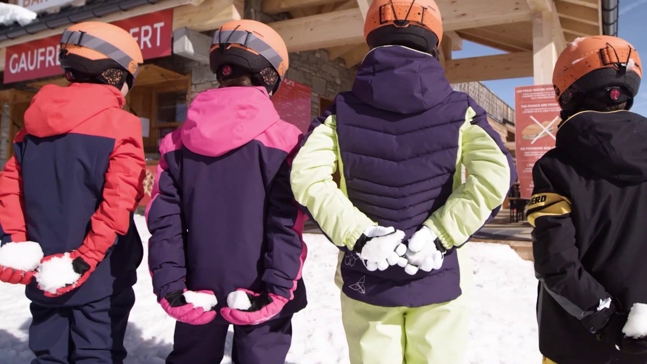 Rossignol children's ski helmet Whoopee Impacts orange