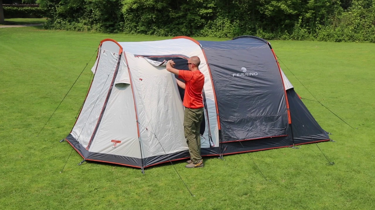 Ferrino Chanty 5 Deluxe camping tent white 92162CWW