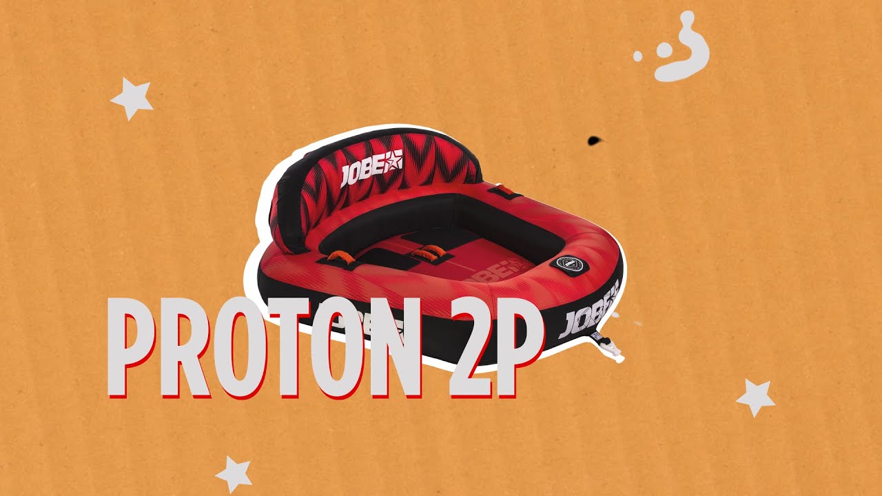 JOBE Proton 2P towing float red 230220010