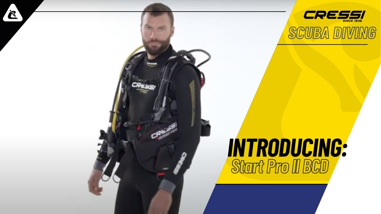 Cressi Start Pro diving jacket black IC721900