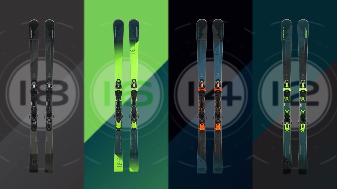 Downhill ski Elan Amphibio 12 C PS + ELS 11 green ABKHHB21