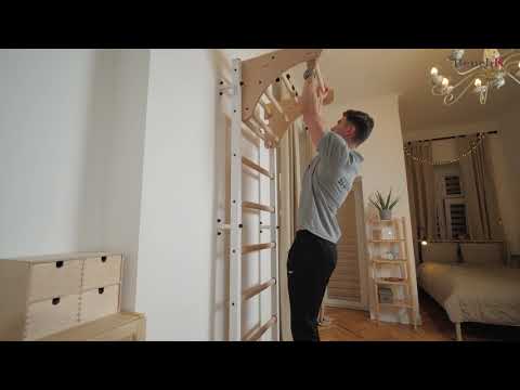 BenchK gymnastics ladder white BK-211W+A204