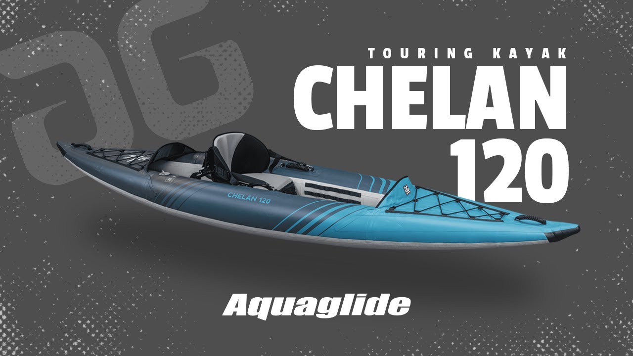 Aquaglide Chelan 120 blue 584121104 1-person inflatable kayak