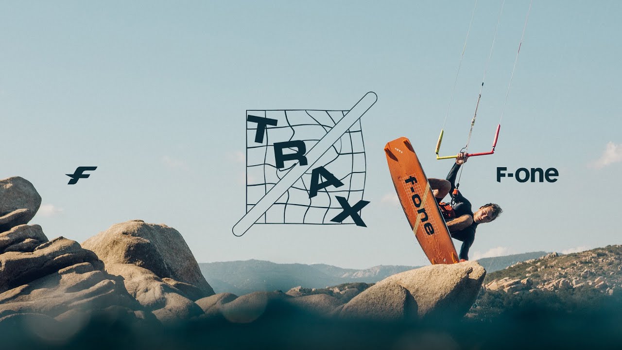 F-ONE Trax kitesurfing board orange 77213-0104