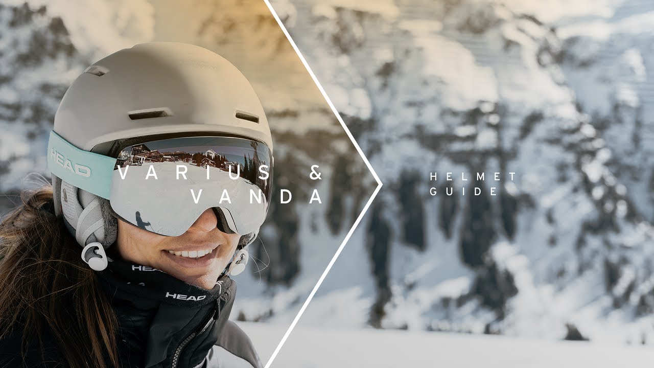 Men's ski helmet HEAD Varius grey 324329