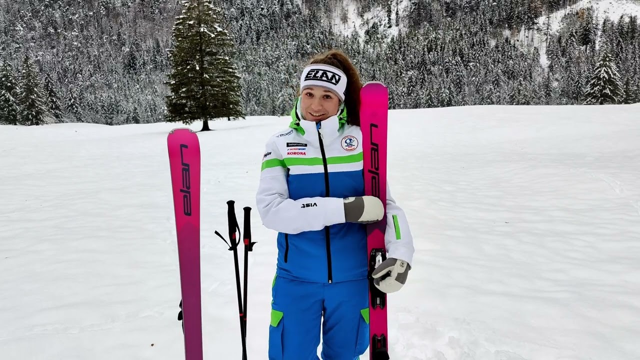 Women's downhill ski Elan Ace Speed Magic PS + ELX 11 pink ACAHRJ21