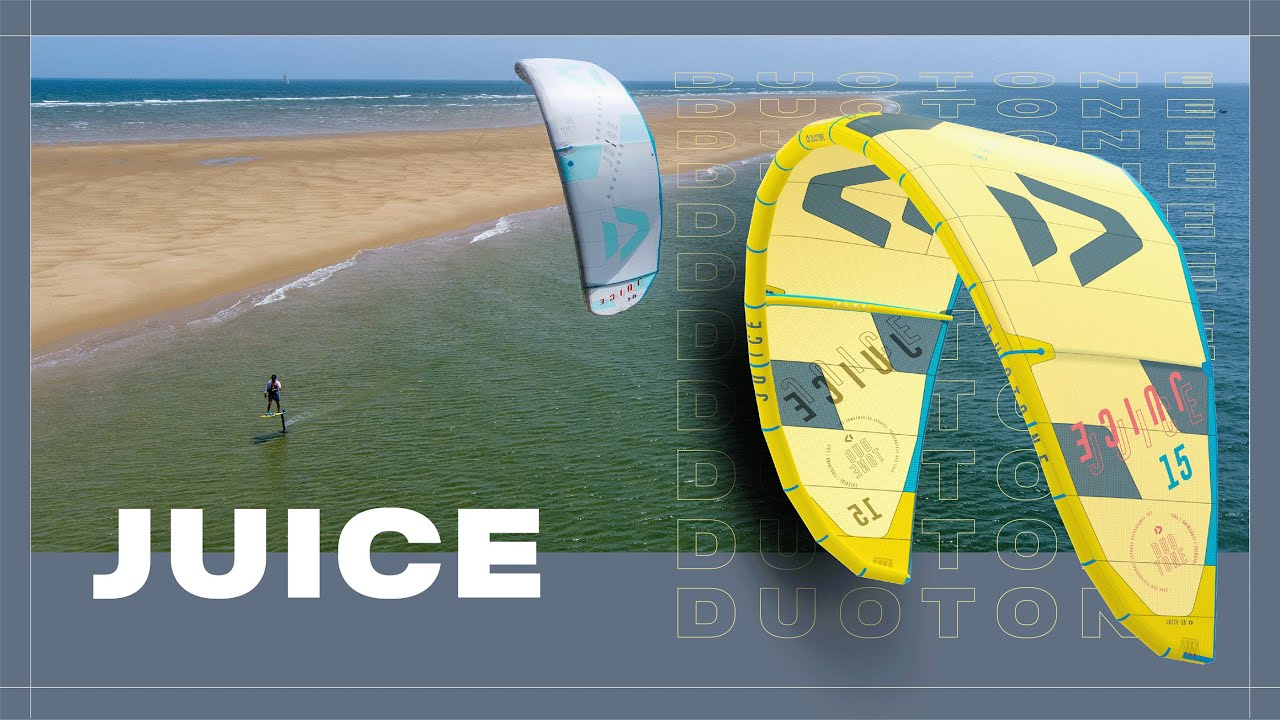 DUOTONE kitesurfing kite Juice yellow 44220-3007