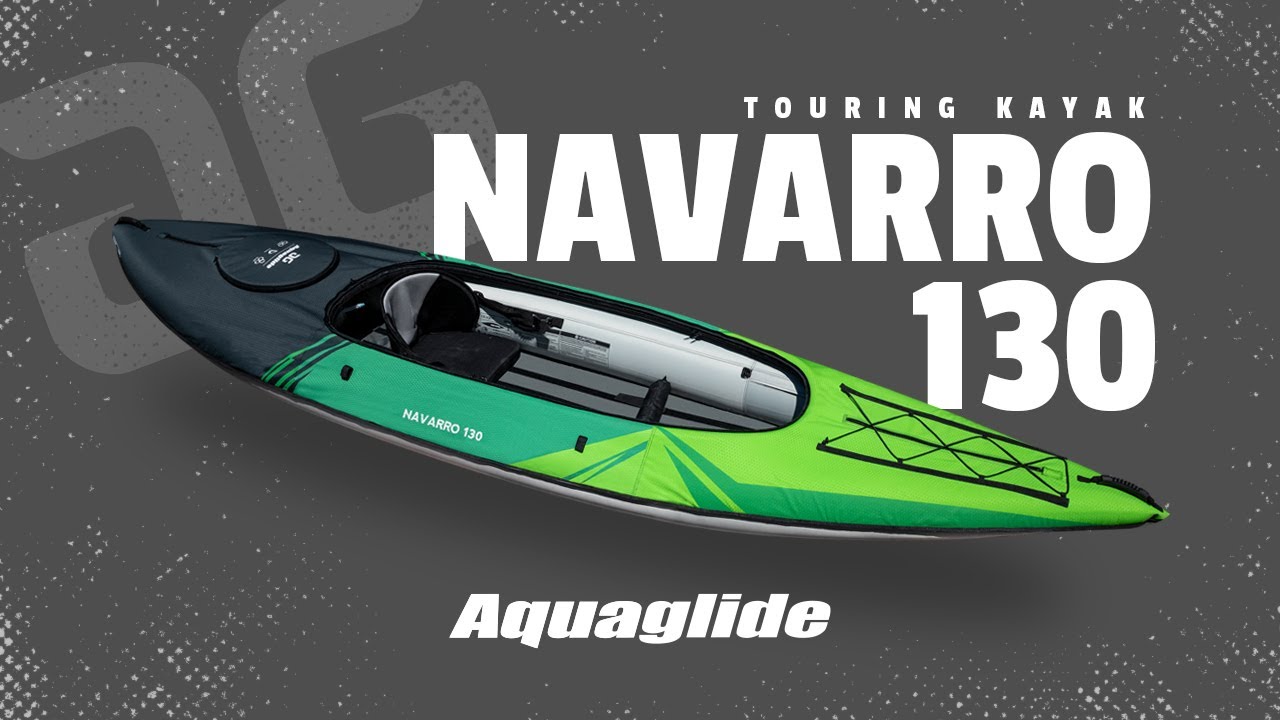 Aquaglide Navarro 130 green 584119109 1-person inflatable kayak