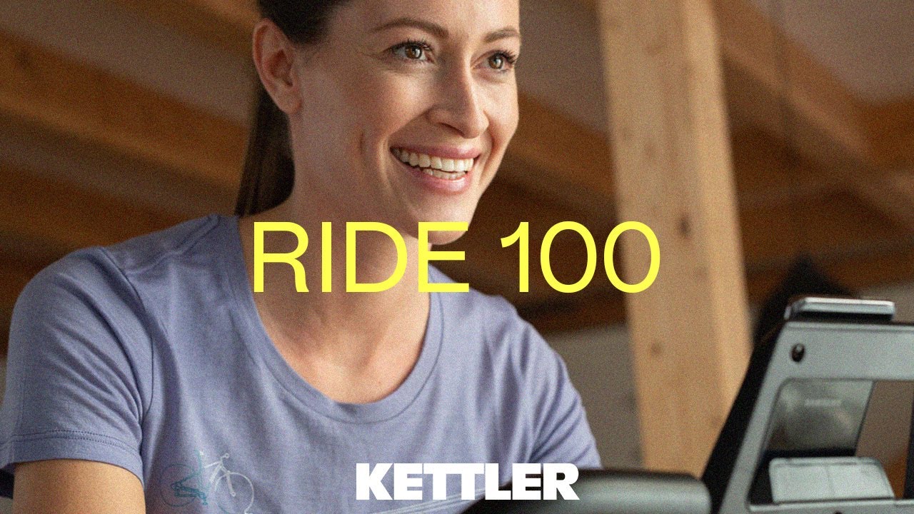 KETTLER Ride 100 HT1005-100 stationary bike + Mat free of charge