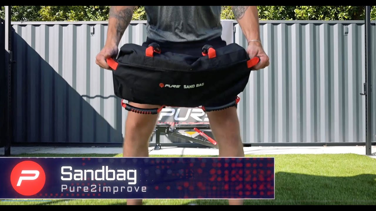 Pure2Improve Sandbag training bag black 2165