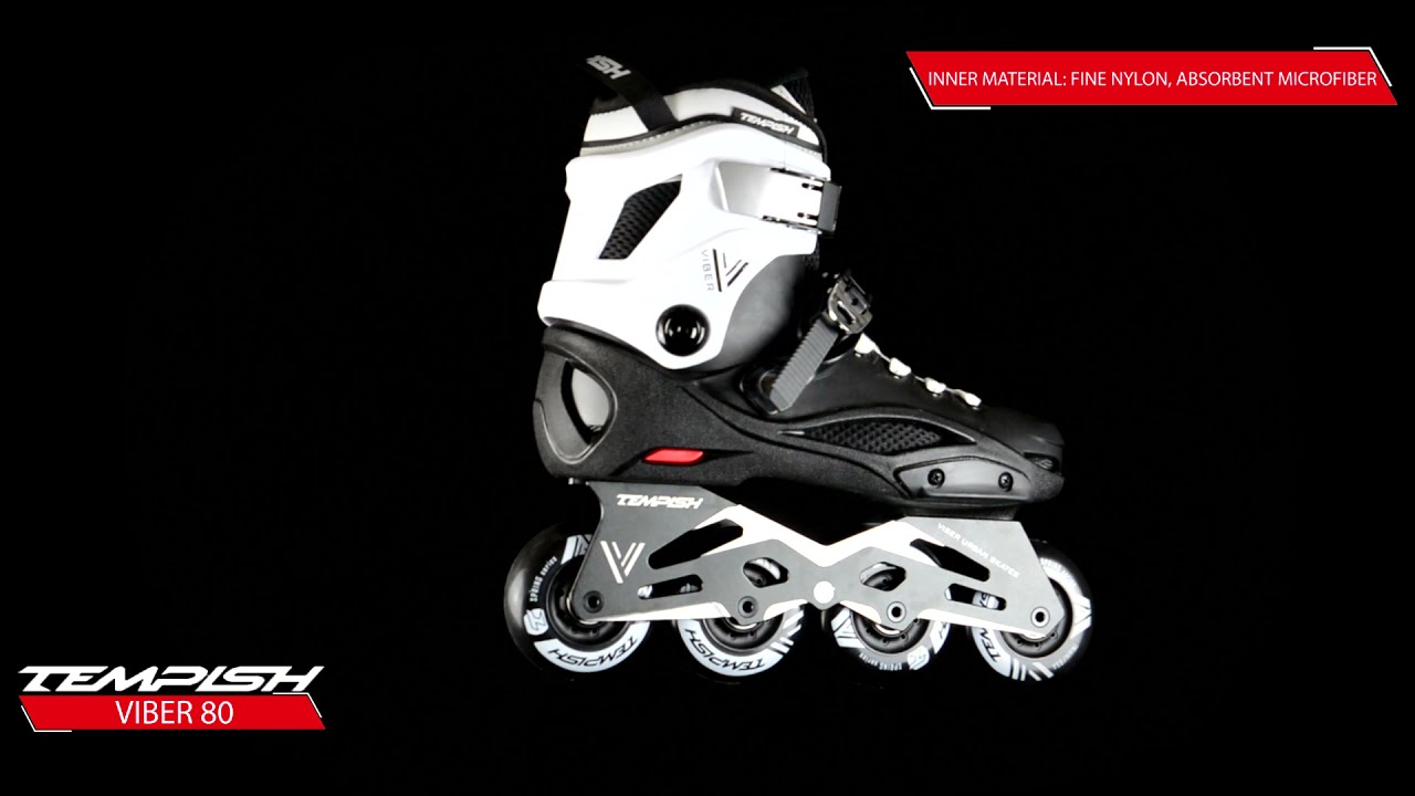 Tempish Viber 80 roller skates black and white 1000004610
