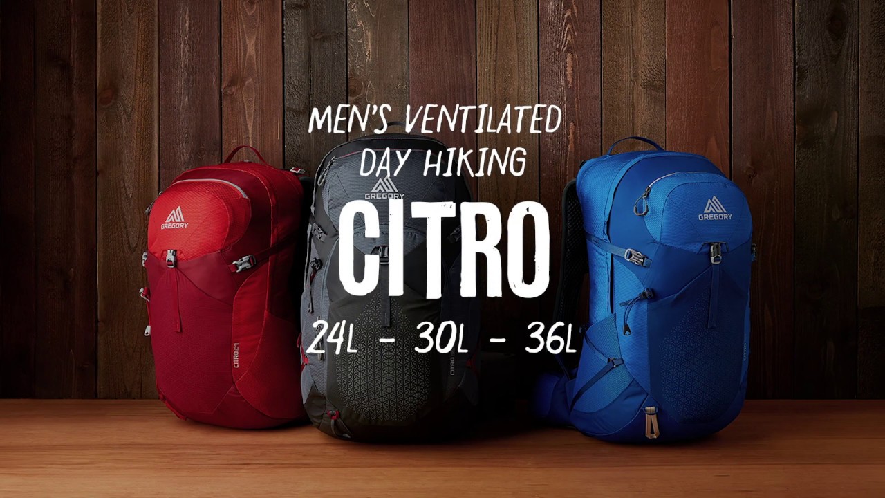 Gregory Citro RC 30 l hiking backpack black 141309
