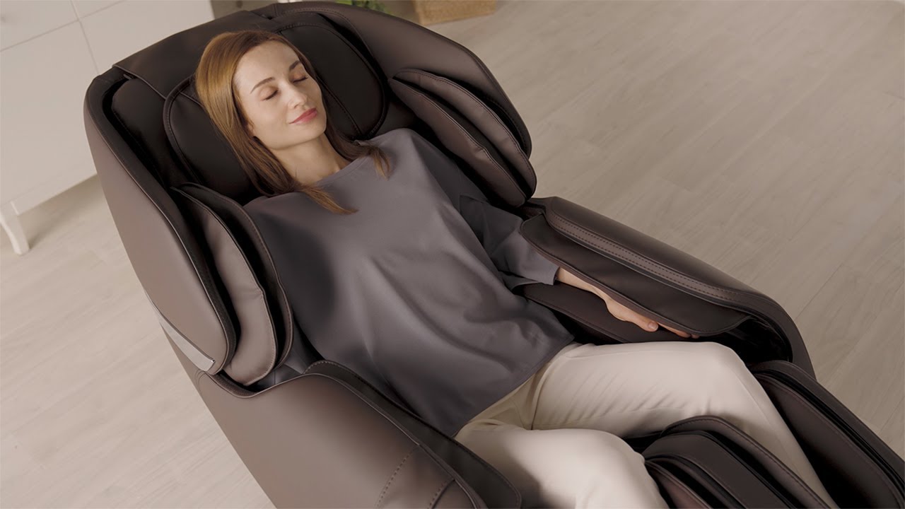 Massage chair SYNCA Hisho brown