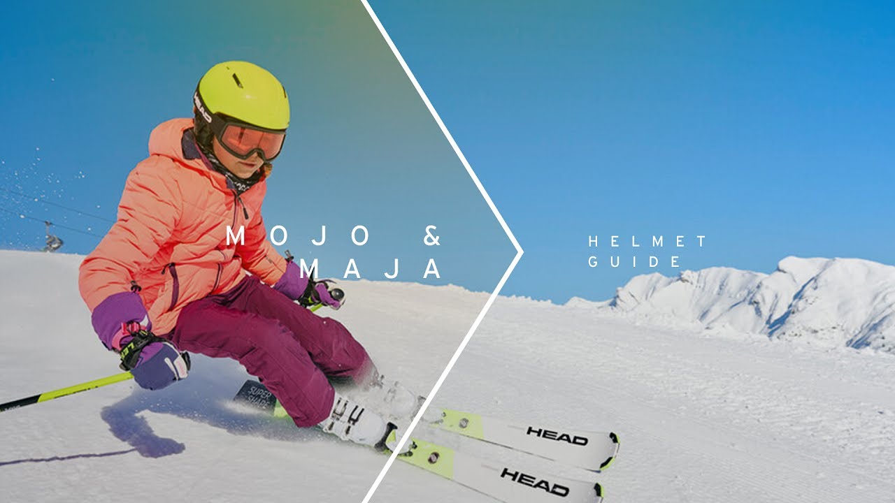 Children's ski helmet HEAD Mojo 2022 yellow 328642