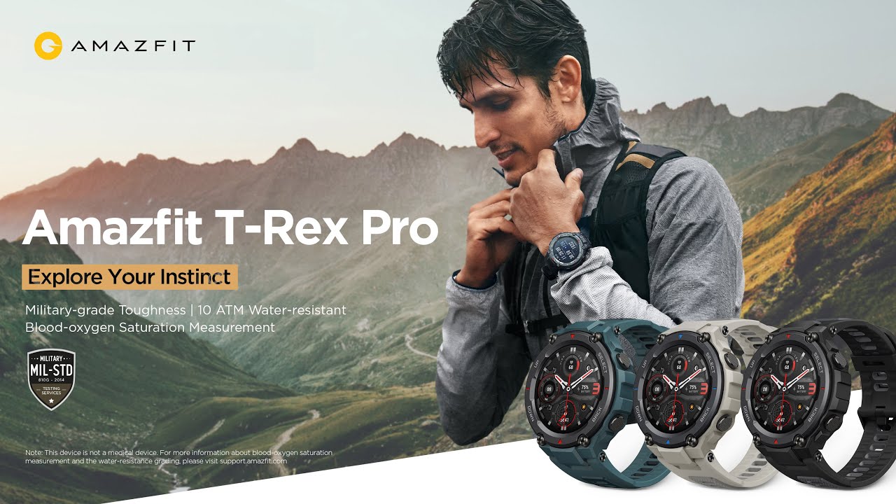 Amazfit T-Rex PRO grey W2013OV3N watch