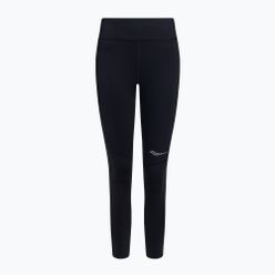 Women's running leggings Saucony Fortify Crop black SAW800398-BK