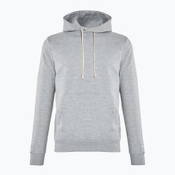Men's basketball sweatshirt Nike Standard Issue Dri-Fit Hoodie dark grey heather/pale ivory