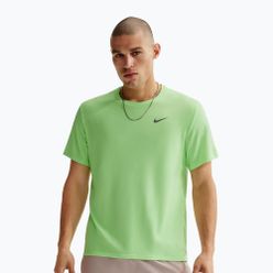 Men's running top Nike Miler Dri-Fit UV lime blast