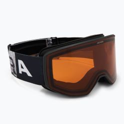 Ski goggles Alpina Venet black/glacier matt/orange