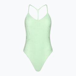 Women's one-piece swimsuit Nike Retro Flow Terry vapor green