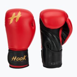 HOOK FIGHTING Ready To Train boxing gloves red
