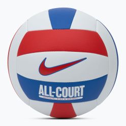 Nike All Court Volleyball white/university red/game royal/university red size 5