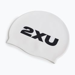 2XU Silicone swimming cap white/white