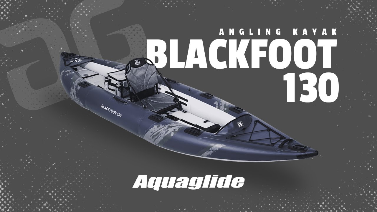 Aquaglide Blackfoot Angler 130 grey 584121103 2-person inflatable kayak