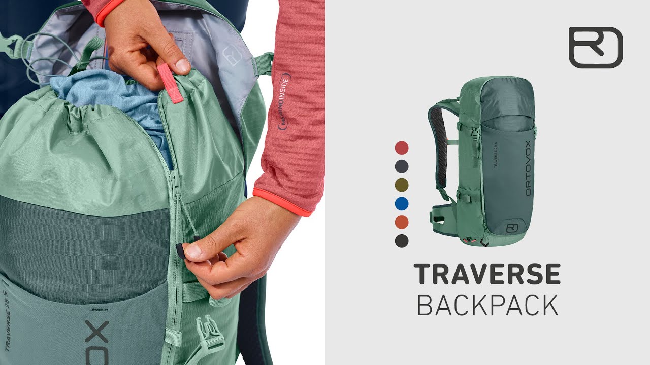 Ortovox Traverse 30 trekking backpack red 48534